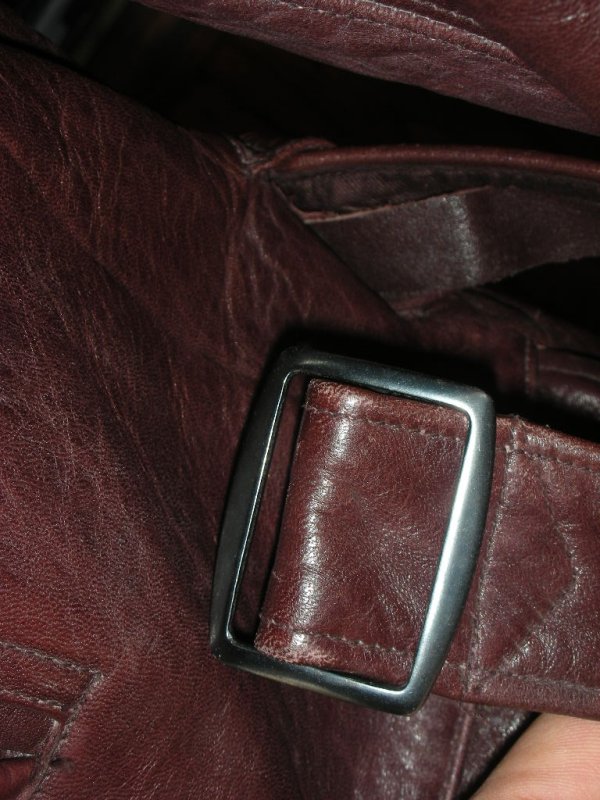 画像17: 1930’S MONARCH SHAWL COLLAR HORSEHIDE COAT/AJUST BELT ON SLEEVES