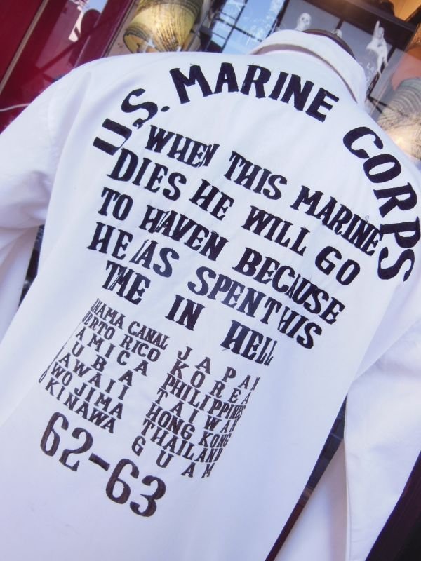 画像18: 1960'S USMC EMBROIDERED JAPANESE SOUVENIR DRIZZLER JACKET SZ/M