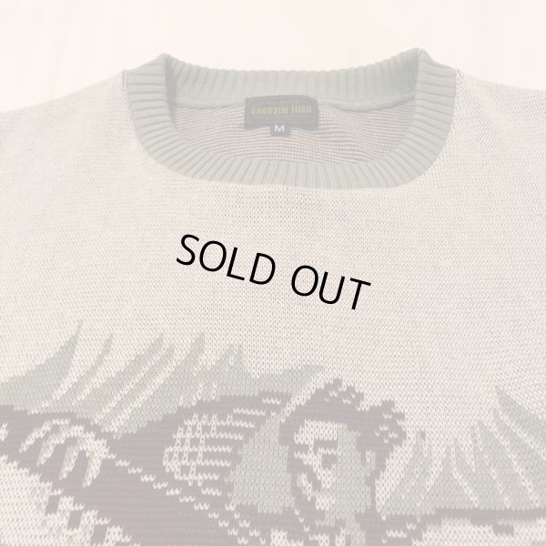 画像10: The GROOVIN HIGH Vintage 50'S Style Summer Knit /Shark/A131/Gray-green