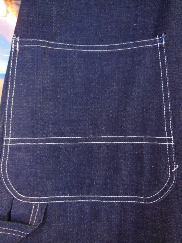 画像11: 1940'S〜 DEADSTOCK BILT-WELL W KNEE OVERALLS LOT 901 42X32