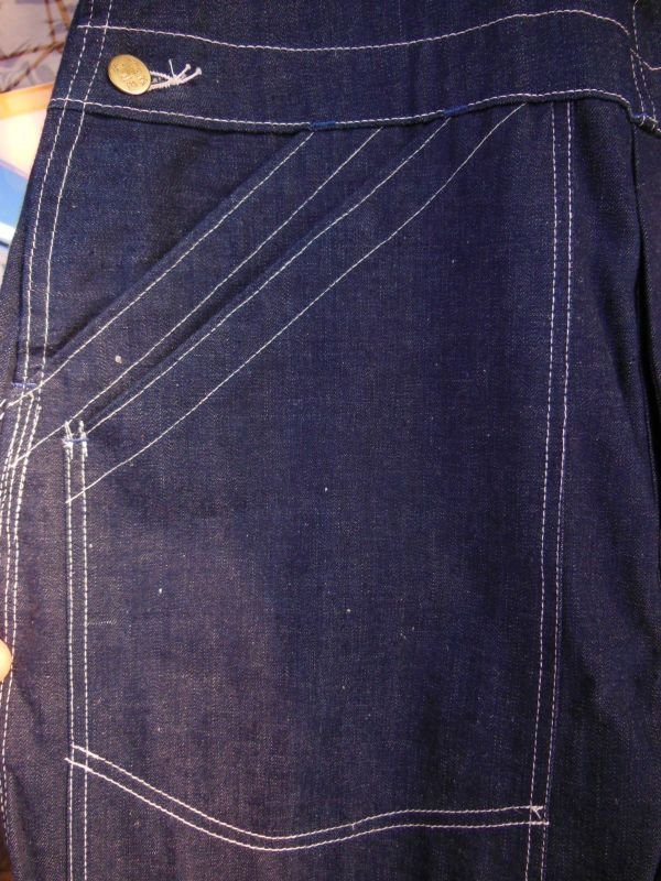 画像8: 1940'S〜 DEADSTOCK BILT-WELL W KNEE OVERALLS LOT 901 42X32