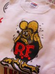 画像1: 1990'S デッドストック ED ROTH RAT FINK ラットフィンク プリント スウェットシャツSZ/YOUTH-L 14-16 (1)