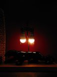 画像7: 1950'S ROYAL HAEGER BLACK PANTHER/LEOPARD SHADE LAMP/1/ブラックパンサーランプ