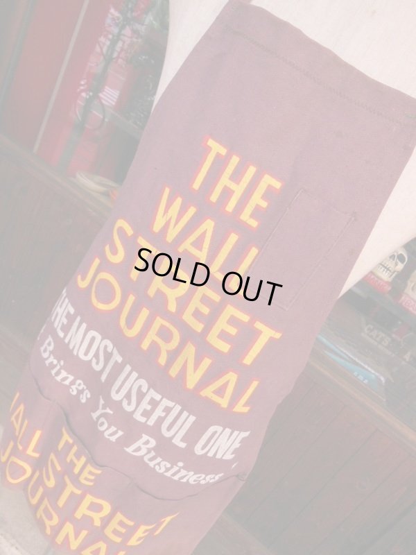 画像10: THE WALL STREET JOURNAL ADVERTISING BROWN DUCK APRON 　 