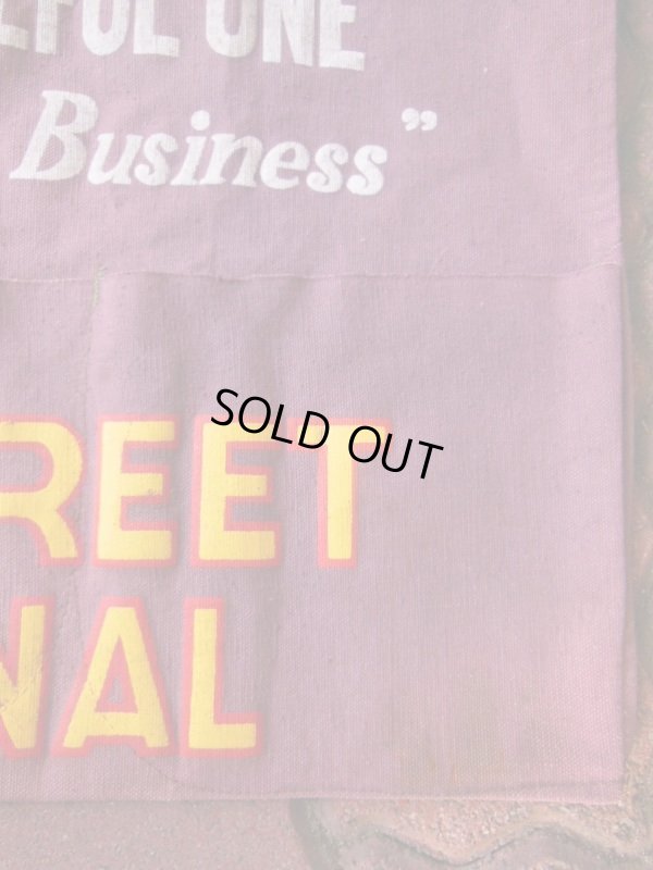 画像5: THE WALL STREET JOURNAL ADVERTISING BROWN DUCK APRON 　 