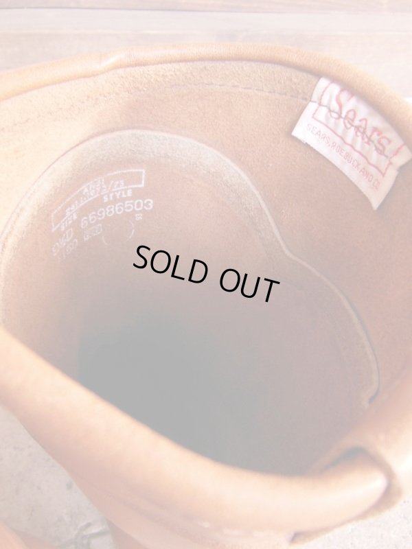 画像10: 1970'S DEADSTOCK SEARS PECOS BOOTS SZ/9HD [MADE BY CHIPPEWA]