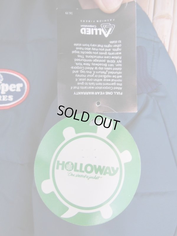 画像15: 1970'S DEADSTOCK HOLLOWAY COOPER TIRES NYLON RACING JACKET/SZ/SMALL