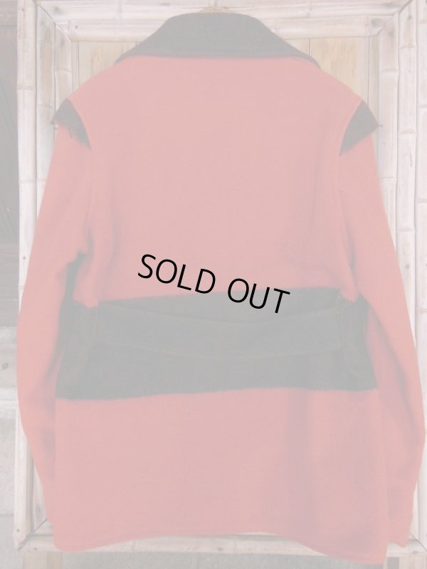 画像13: 1930'S CARS MACKINAW BELTED BACK WOOL COAT SZ/36