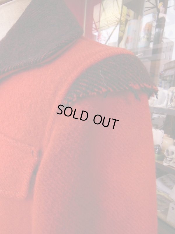 画像9: 1930'S CARS MACKINAW BELTED BACK WOOL COAT SZ/36