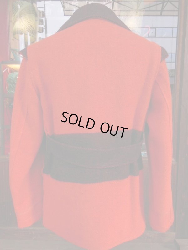 画像6: 1930'S CARS MACKINAW BELTED BACK WOOL COAT SZ/36