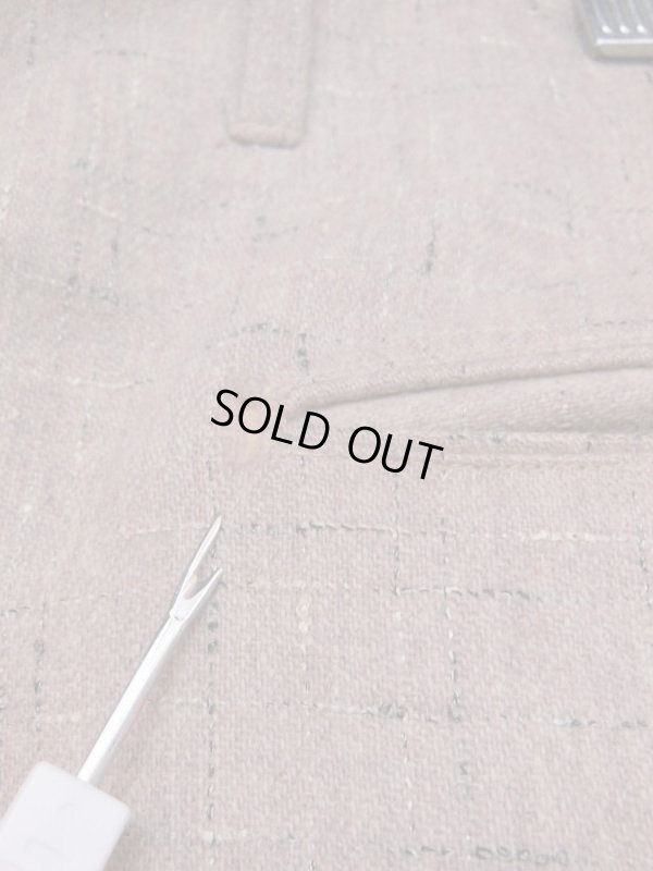 画像14: 1950'S UNKNOWN FLECK TWEED WOOL SLACKS SIZE/36X33