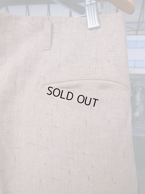 画像13: 1950'S UNKNOWN FLECK TWEED WOOL SLACKS SIZE/36X33