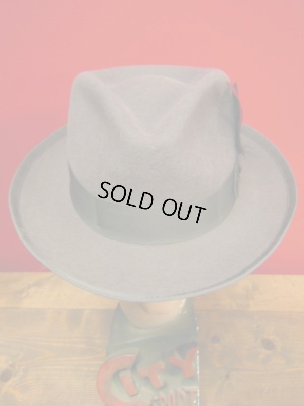画像10: NEW  STETSON WHIPPET WOOL FEDORA HAT/CARIBOU/7-3/8 (59cm) 新品 ステットソン ウィペット