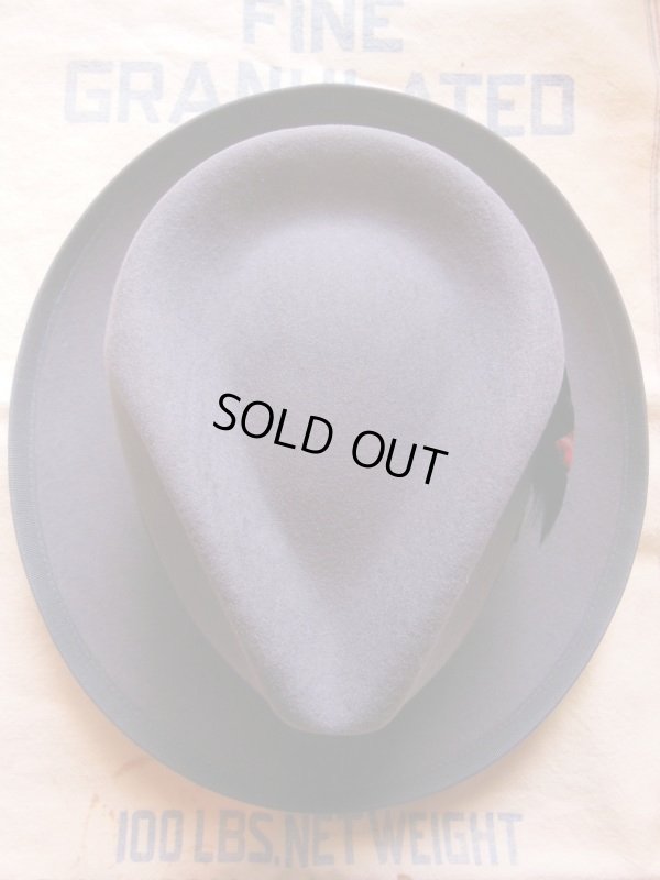 画像11: NEW  STETSON WHIPPET WOOL FEDORA HAT/CARIBOU/7-3/8 (59cm) 新品 ステットソン ウィペット