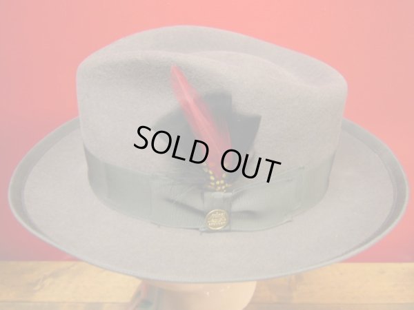 画像16: NEW  STETSON WHIPPET WOOL FEDORA HAT/CARIBOU/7-3/8 (59cm) 新品 ステットソン ウィペット