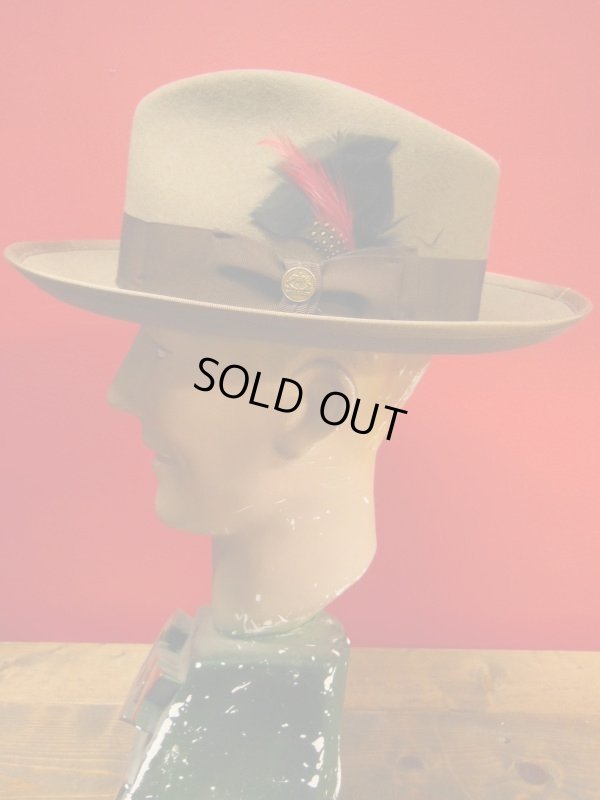 画像3: NEW  STETSON WHIPPET WOOL FEDORA HAT/CAMEL/7-3/8 (59cm) 新品 ステットソン ウィペット