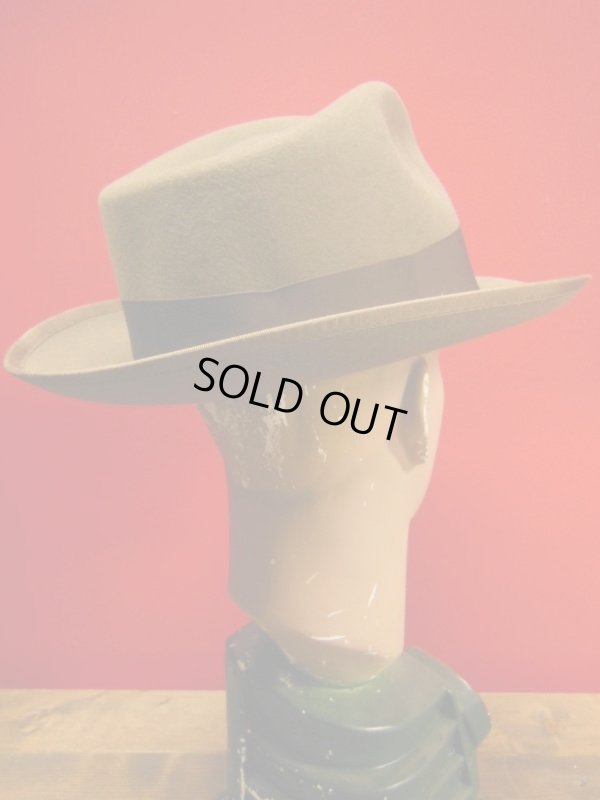 画像8: NEW  STETSON WHIPPET WOOL FEDORA HAT/CAMEL/7-3/8 (59cm) 新品 ステットソン ウィペット