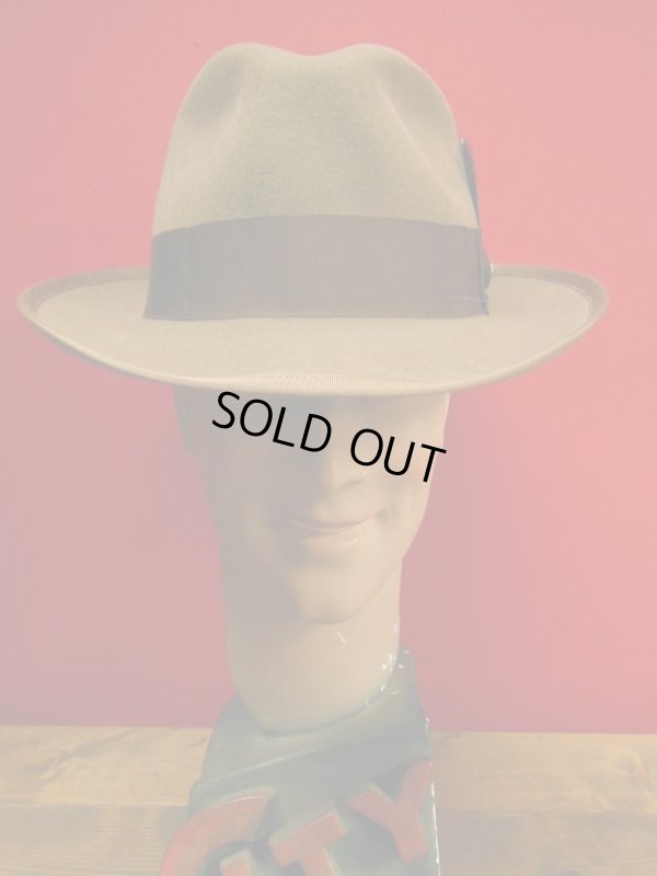 画像10: NEW  STETSON WHIPPET WOOL FEDORA HAT/CAMEL/7-3/8 (59cm) 新品 ステットソン ウィペット
