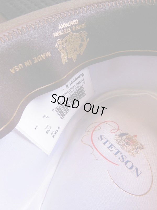 画像16: NEW  STETSON WHIPPET WOOL FEDORA HAT/CAMEL/7-3/8 (59cm) 新品 ステットソン ウィペット