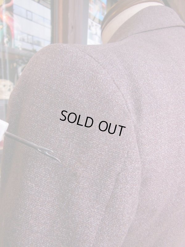 画像19: 1930'S DEADSTOCK 3 PIECE WOOL SINGLE BREAST SUIT SZ/37/W31