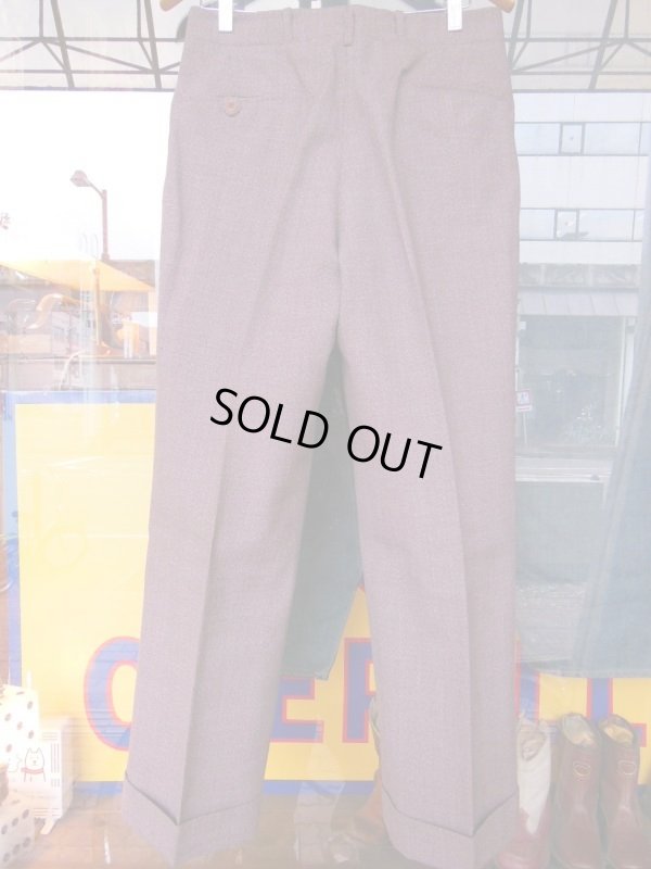 画像8: 1930'S DEADSTOCK 3 PIECE WOOL SINGLE BREAST SUIT SZ/37/W31