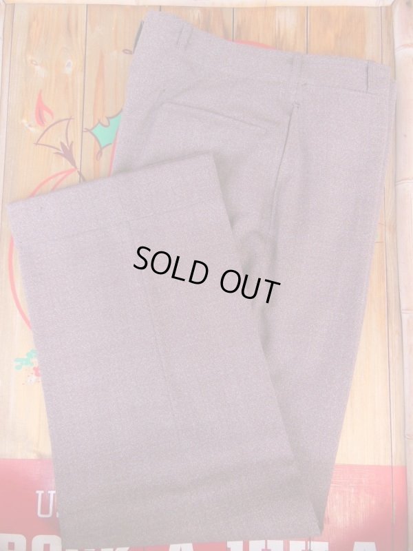 画像16: 1930'S DEADSTOCK 3 PIECE WOOL SINGLE BREAST SUIT SZ/37/W31