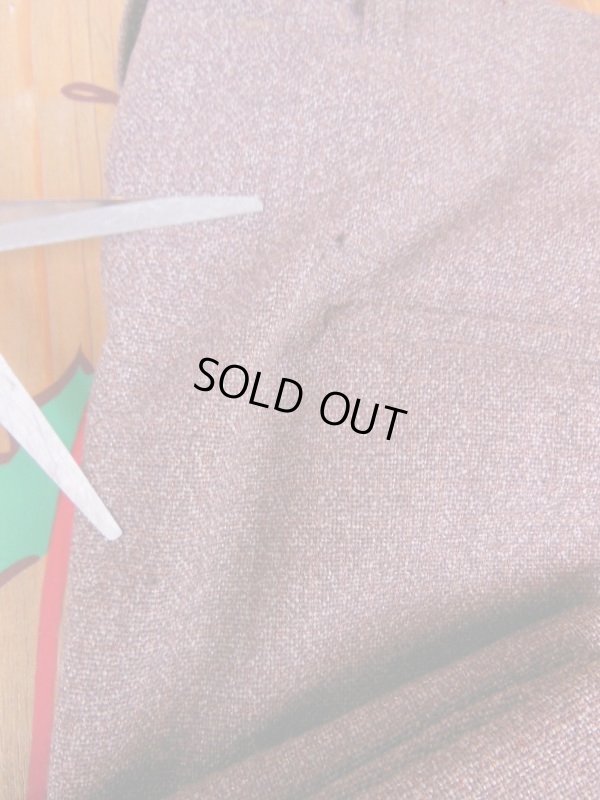 画像17: 1930'S DEADSTOCK 3 PIECE WOOL SINGLE BREAST SUIT SZ/37/W31