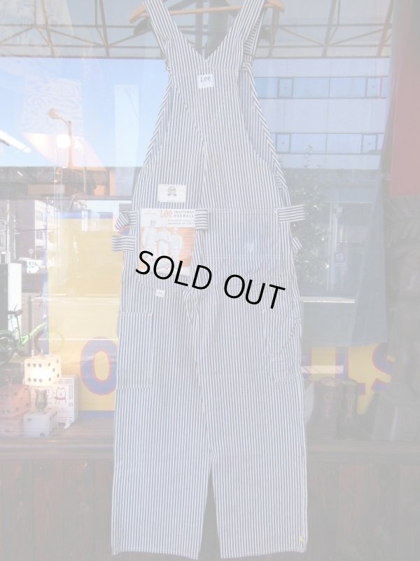画像3: 1960'S DEADSTOCK LEE EXTRA STRIPE CARPENTERS OVERALLS LOT-C97ZP 34X30