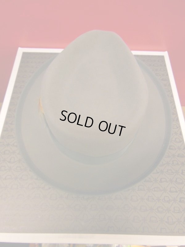 画像5: NEW STETSON ROYAL DELUXE WHIPPET WOOL FEDORA HAT/CARIBOU/7-1/4 (58cm) 新品箱付 ステットソン ウィペット