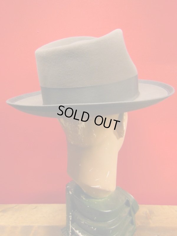 画像15: NEW STETSON ROYAL DELUXE WHIPPET WOOL FEDORA HAT/CARIBOU/7-1/4 (58cm) 新品箱付 ステットソン ウィペット