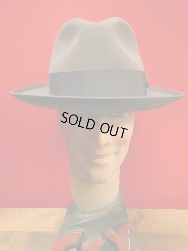 画像6: NEW STETSON ROYAL DELUXE WHIPPET WOOL FEDORA HAT/CARIBOU/7-1/4 (58cm) 新品箱付 ステットソン ウィペット