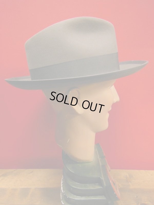 画像16: NEW STETSON ROYAL DELUXE WHIPPET WOOL FEDORA HAT/CARIBOU/7-1/4 (58cm) 新品箱付 ステットソン ウィペット