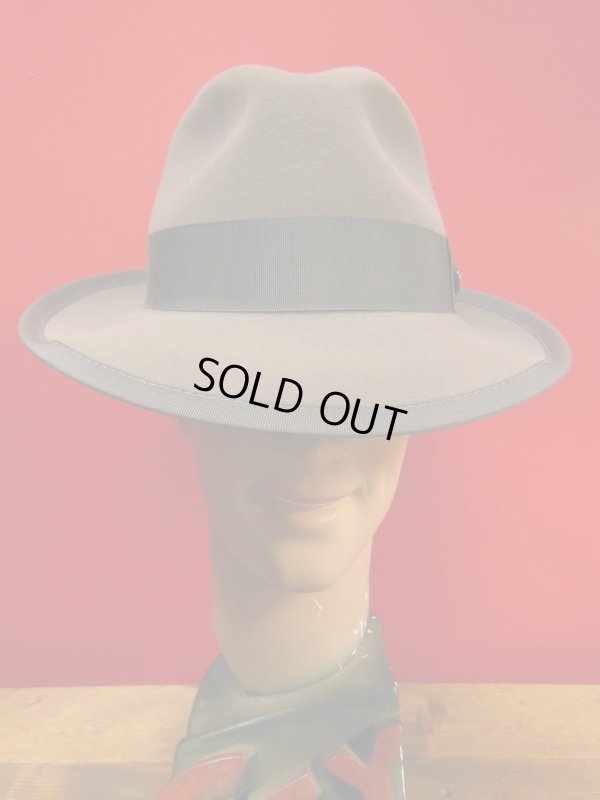 画像7: NEW STETSON ROYAL DELUXE WHIPPET WOOL FEDORA HAT/CARIBOU/7-1/4 (58cm) 新品箱付 ステットソン ウィペット