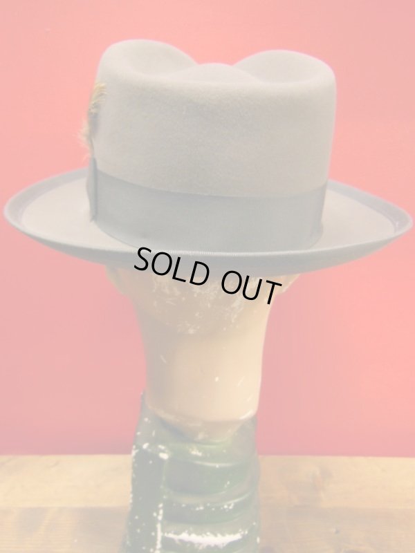 画像13: NEW STETSON ROYAL DELUXE WHIPPET WOOL FEDORA HAT/CARIBOU/7-1/4 (58cm) 新品箱付 ステットソン ウィペット