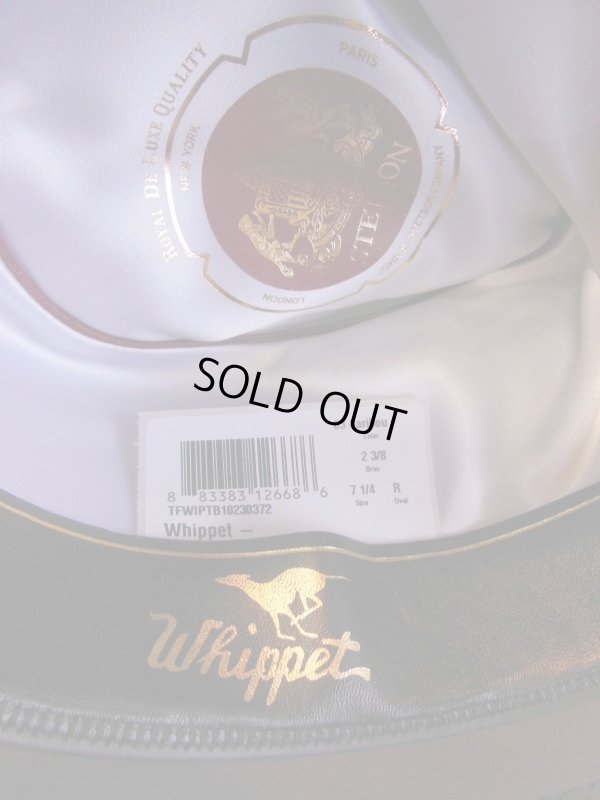 画像17: NEW STETSON ROYAL DELUXE WHIPPET WOOL FEDORA HAT/CARIBOU/7-1/4 (58cm) 新品箱付 ステットソン ウィペット