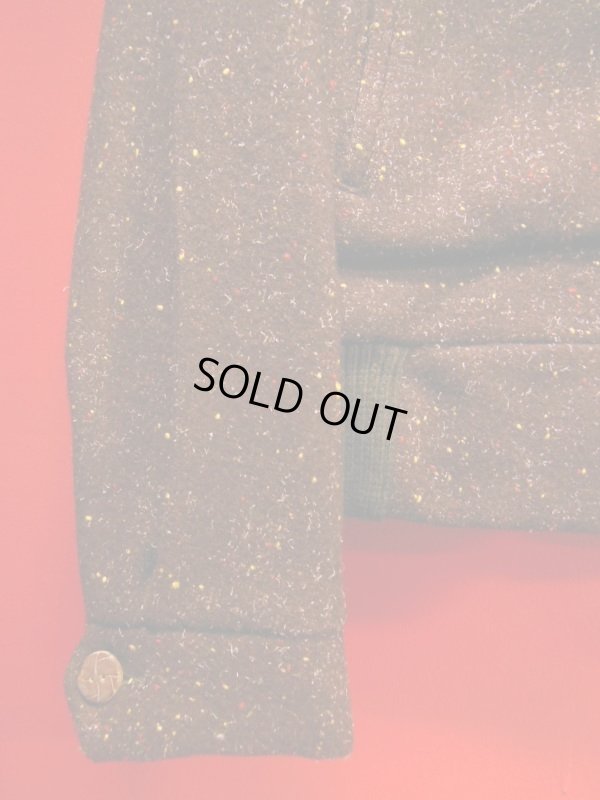 画像13: 1950'S WEATHERCREST DARK BROWN FLECK WOOL JACKET SIZE/40