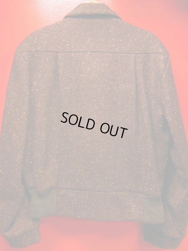 画像5: 1950'S WEATHERCREST DARK BROWN FLECK WOOL JACKET SIZE/40