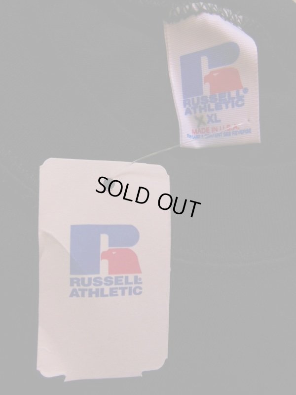画像4: 1990'S NOS RUSSEL ATHLETIC LS TEE/米国製/黒/SZ/ＸL/デッドストック ロンT