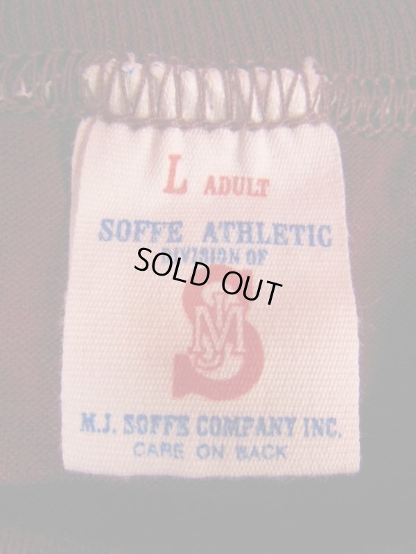 画像9: 1980'S NOS SOFFE SAM & JOE'S BAR TEE/米国製/バーガンディー/SZ/L/背面ナンバリング/5