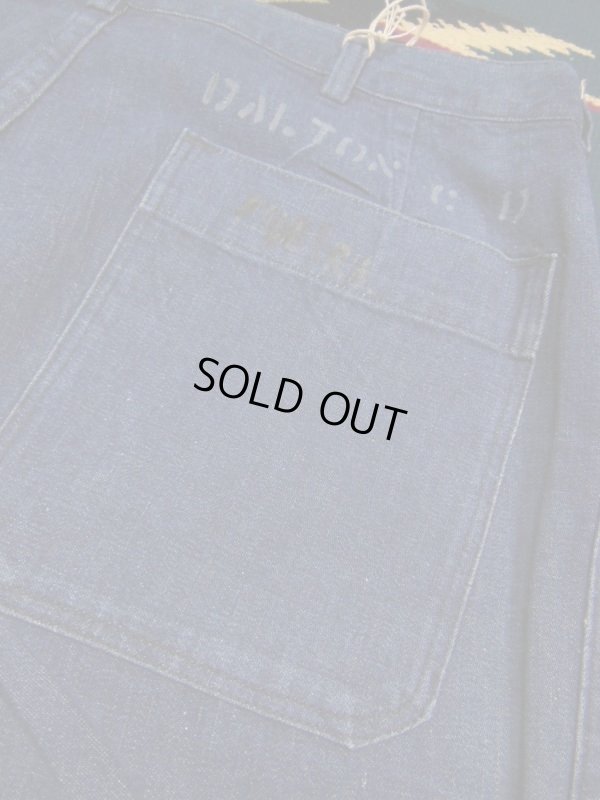 画像5: 1961'S USED U.S.NAVY DENIM DUNGAREE PANTS SIZE/33X33
