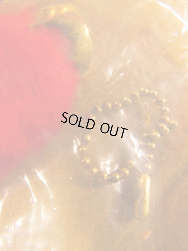 画像5: 156/赤染71mm/1950'S NOS LUCKY RABBIT FOOT CHARM/ビンテージ ラビットフット