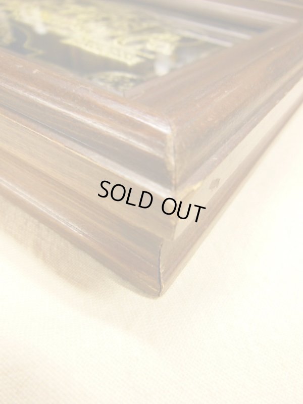 画像6: 1970'S J.C.PENNEY CO. WOOD FRAMED MIRROR