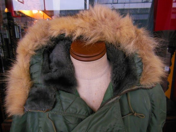 画像9: 1950'S〜 USAF N-3B MIL-J-6279 COYOTE HOOD SZ/MEDIUM