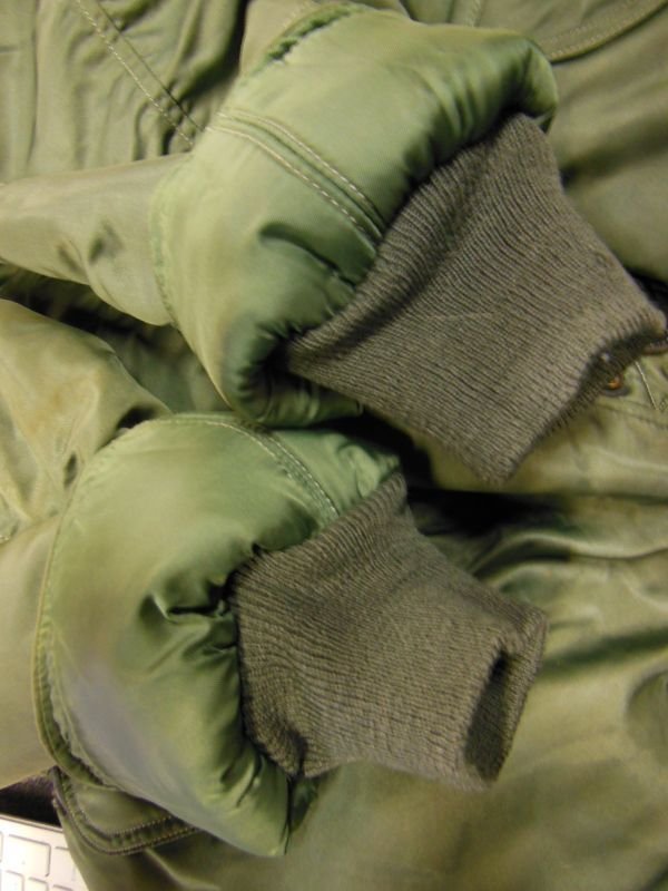 画像19: 1950'S〜 USAF N-3B MIL-J-6279 COYOTE HOOD SZ/MEDIUM