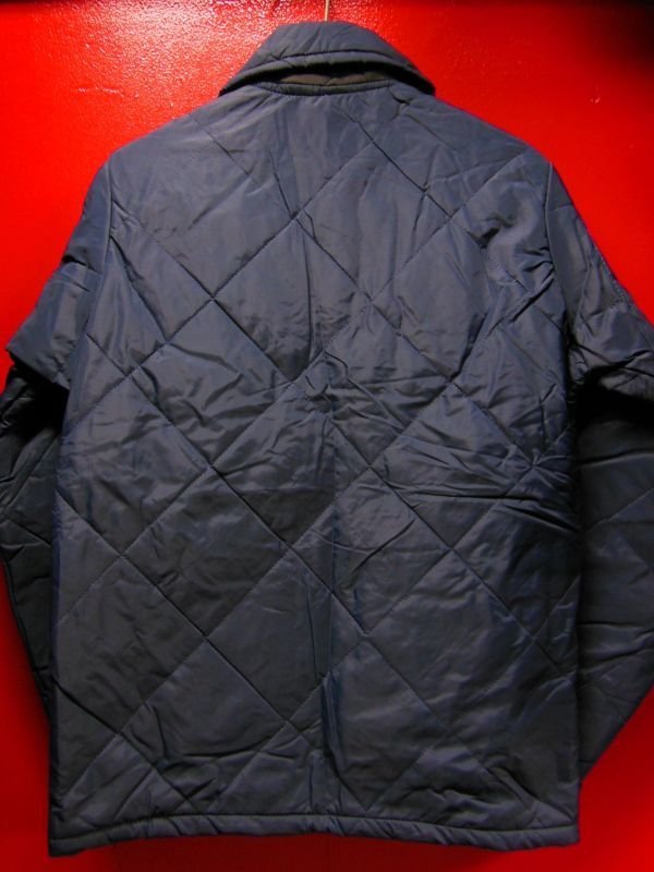 画像18: 1970'S DEADSTOCK BIG SMITH QUITED NYLON JACKET/NAVY/SZ/MEDIUM