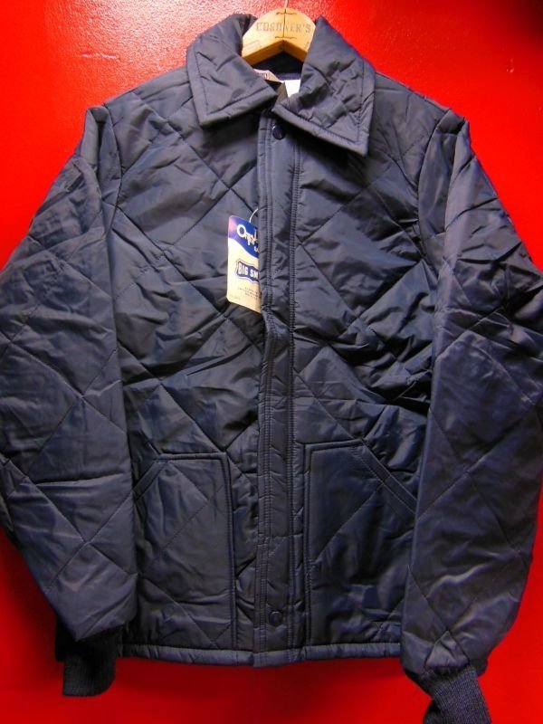 画像17: 1970'S DEADSTOCK BIG SMITH QUITED NYLON JACKET/NAVY/SZ/MEDIUM