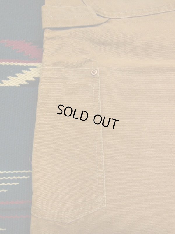 画像15: 1970'S CARHARTT BROWN DUCK W/KNEE PANTS LOT 62W 34X29 