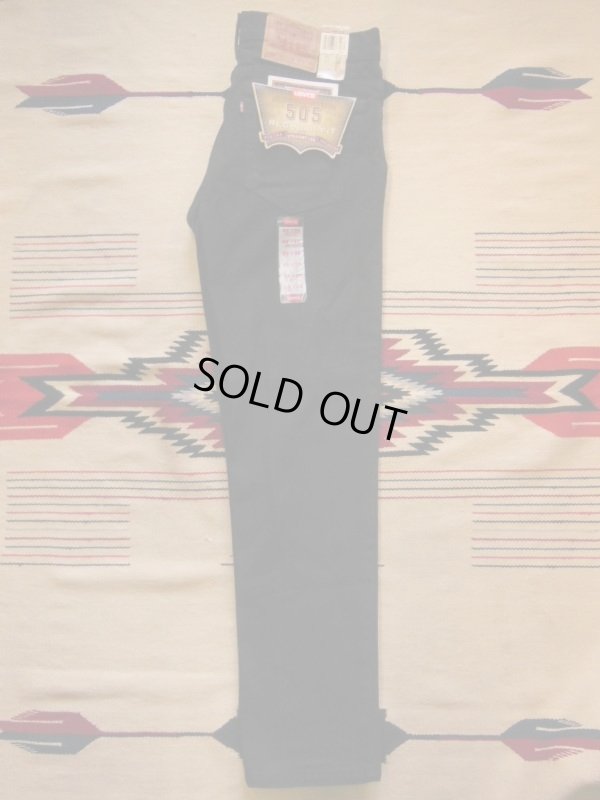 画像10: 1990'S DEADSTOCK LEVI'S 505 BLACK/MADE IN U.S.A./SIZE/32X30