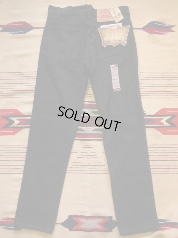 画像11: 1990'S DEADSTOCK LEVI'S 505 BLACK/MADE IN U.S.A./SIZE/32X30
