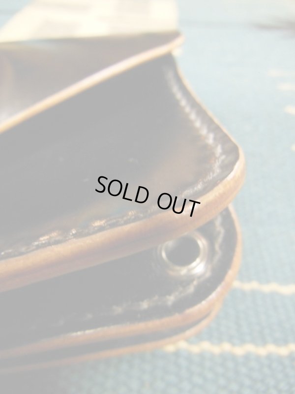 画像4: RAWHIDE TRUCKERS WALLET LOT-504/BLACK/HORSEHIDE CORDVAN